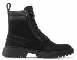 Calvin Klein Jeans Trappers Chunky Laceup Boot W/Zip YM0YM00465BDS Negru