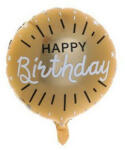 Santex Szülinapi lufi 18" 45cm Happy Birthday, st8460 (LUFI172218)