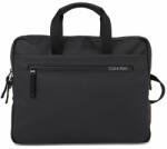 Calvin Klein Geantă pentru laptop Rubberized Slim Conv Laptop Bag K50K510796 Negru Geanta, rucsac laptop