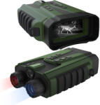 StartONTeam Binoclu Profesional cu Night Vision, Digital de Vanatoare cu Ecran LCD, Vedere in Noapte 300m (EA-DTV49) Binoclu