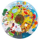Bigjigs Toys Puzzle de podea 360° - Anotimpurile (33003) - all4me Puzzle