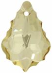 Swarovski Baroque Pendant- Swarovski medál - Golden Shadow-borostyán