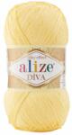 alize Diva 187 - világos sárga (akril fonal) (0302)