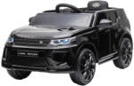Chipolino Masinuta electrica Chipolino SUV Land Rover Discovery cu scaun din piele si roti EVA black - caruciorcopii