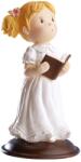 Dekora Figurină pentru Prima Sfântă Împărtășanie - Fetiță cu o Biblie