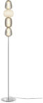 Maytoni Lampadar modern chrome cu led Maytoni Pattern (MOD267FL-L32CH3K)