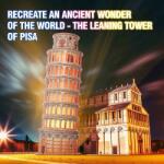 CubicFun - Puzzle 3d Turnul Din Pisa Editie Luminoasa 42 Piese Puzzle