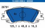 ATE set placute frana, frana disc ATE 13.0460-5560.2 (13.0460-5560.2)