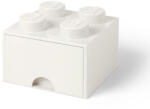 LEGO® LEGO Cutie depozitare 2x2 cu sertar, alb Varsta 4+ ani (40051735)