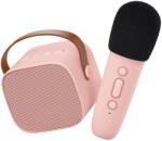 LaLarma Gyerek Karaoke szett - Bluetooth mikrofon és hangszóró - Rose