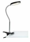 Markslöjd flex klip 1l led czarny/chrom - ms-106471 - beltéri világítás|asztali lámpa asztali lámpák