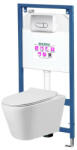 Leziter Ride falba építhető WC tartály szett (RIDE-PACIFIC-CHR-SET)