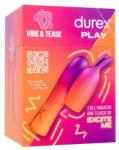 Durex Play Vibe & Tease 2in1 Vibrator & Teaser Tip vibrator 1 buc pentru femei Vibrator