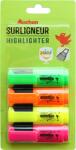 Auchan Kedvenc mini szövegkiemelő szett, színes, 4 db/csomag (többféle)