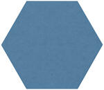  Hatszög alakú (méhsejt) filcpanel - filcből készült puha falburkoló (30-as farmerkék színben) (filc-hexa-hb30-farmerkek)
