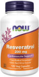 NOW Natural Resveratrol 200 mg (120 Capsule Vegetale)