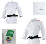Adidas Karate ruha - Adidas Adilight PrimeGreen - WKF approved (2 felső +1 nadrág)