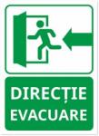  Indicator Usa de evacuare stanga, 105x148mm ISA6UES