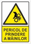  Indicator Pericol de prindere a mainilor, 105x148mm IAA6PPM