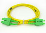 Emtex Patch Fibra Optica Emtex Patchcord SC/APC-SC/APC, SM O9/125, manta LSZH 3.0mm, duplex 5m - Emtex (SC-SC-APC-SM/DX-5)