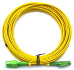 Emtex Patch Fibra Optica Emtex Patchcord FO E2000/APC-E2000/APC, SM OS2 9/125, manta LSZH 3.0mm, duplex 10m - Emtex (E2000/APC-E2000/APC-SM/DX-10)