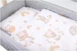 Bubaba Set de lenjerie de pat pentru copii din 5 piese Bubaba - Friends (50108) Lenjerii de pat bebelusi‎, patura bebelusi
