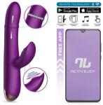 INTOYOU App Series Sendel Up&Down Beads Ring & Pulsation App Vibrator Purple