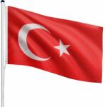 Flagmaster® Zászló rúddal Török TUR 650 cm (30050194)