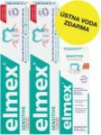 Elmex Sensitive duopack - 2x pastă de dinți + 100 ml apă de gură (IP3403)