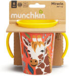 Munchkin Wildlove Miracle Cup itatópohár, 177 ml (zsiráf)