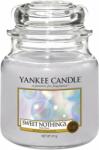 Yankee Candle Lumânare Yankee, Lumânare Sweet Nothing într-un borcan de sticlă 411 g (NW1750930)