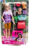 Mattel Set papusa cu 2 animalute din jungla, Barbie, Wildlife Rescuer, HRG50 Papusa Barbie