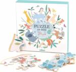 Vilac Round 24 részes puzzle World, Sarah Betz (DDV7102)