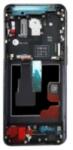  Oppo Reno2 előlap keret, lcd kijelző és érintőpanel, fekete (Small Size OLED)