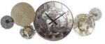 DEKODONIA Ceas de Perete DKD Home Decor Auriu* Metal Harta Lumii (121 x 9, 5 x 49, 5 cm)