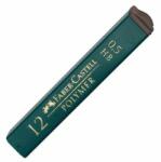 Faber-Castell Mină grafit, HB, 0, 5 mm, FABER-CASTELL, 12 buc