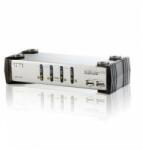 ATEN Comutator KVMP, ATEN CS1734A, 4 porturi, PS / 2-USB, VGA / Audio
