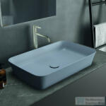 Ideal Standard IPALYSS 65x40 cm-es pultra ültethető mosdó nem zárható leeresztővel, Powder E1886X8 (E1886X8)