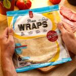 NÄNOSUPPS Nanosupps - Protein Wraps - Emelt Fehérje Tartalmú Tortilla - 240 G