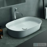 Ideal Standard IPALYSS 60x38 cm-es pultra ültethető mosdó leeresztő nélkül, fehér E139601 (E139601)