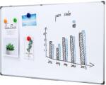 Deli Whiteboard magnetic 120x180 cm, rama aluminiu, DELI (DLE39037A)