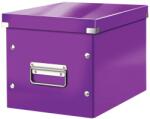 LEITZ Cutie depozitare medie, 260x240x260 mm, mov, LEITZ WOW Click&Store (LZ61090062)