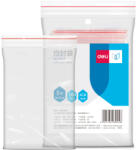 DELI Pungi ziplock, 130 x 100 mm, 100 buc. /set, DELI (DL3024)