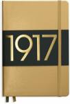 Leuchtturum1917 Caiet cu elastic A5, velin, 125 file, LEUCHTTURM1917 Metallic - Auriu (LT355518)