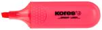 Kores Textmarker, varf tesit 1-5 mm, rosu, KORES (KO36107)