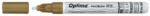 Optima Marker cu vopsea, varf rotund 1-2mm, auriu, Optima Paint 3713 (OP-37131222)