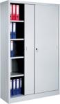 CEHA Europe Dulap metalic cu usi culisante, 120x42x195 cm, gri, CEHA (CHD-195) Dulap arhivare