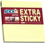 STICK'N Notes adeziv extra-sticky 76x76 mm, 90 file, galben, STICK'N Pastel (HO-21660)