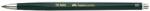 Faber-Castell Creion mecanic 2 mm, HB, verde, FABER-CASTELL, TK 9400 (FC139420)