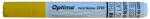 Optima Marker cu vopsea, varf rotund 4.5mm, galben, Optima 3710 (OP-37102303)